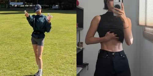 '딸셋맘' 이소라, 옷 들어 올린 채 납작배+복근 자랑…"저도 주에 2번 음주해요"